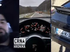 Mladić u Porscheu vozio 149 km/h po bh. cestama: Sve snimao mobitelom, video objavio na Instagramu