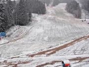 Počeo padati snijeg na Bjelašnici, Jahorini i Vlašiću