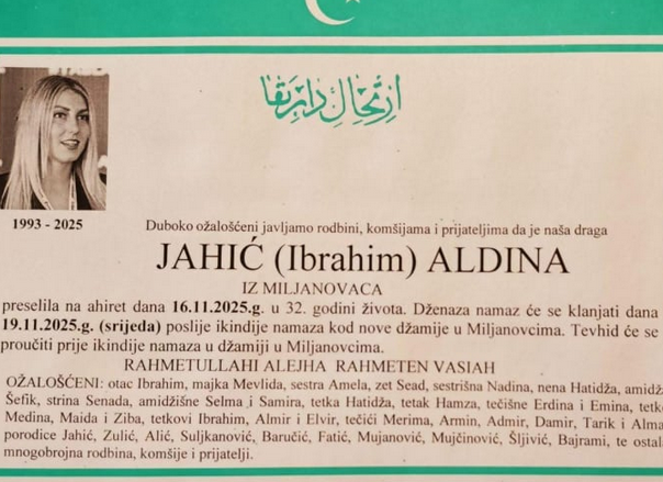 danas-dan-zalosti-u-kalesiji-i-dzenaza-svirepo-ubijenoj-aldini-jahic-snimka-zaslona-2025-11-19-065807_691d5f1559316