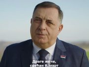 Dodik: Sretan 8. mart, žene su nezavisne kao i Republika Srpska