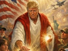 Trump sebe prikazao kao Isusa: Objavio fotografiju na kojoj liječi bolesnika