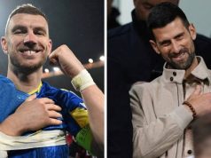 Džeko: Dok smo mi pucali penale protiv Italije, Đoković je pokazao kakav je čovjek