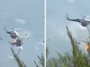 Drama u Grčkoj: Tokom gašenja velikog požara sudarila se dva helikoptera, objavljen zastrašujući snimak